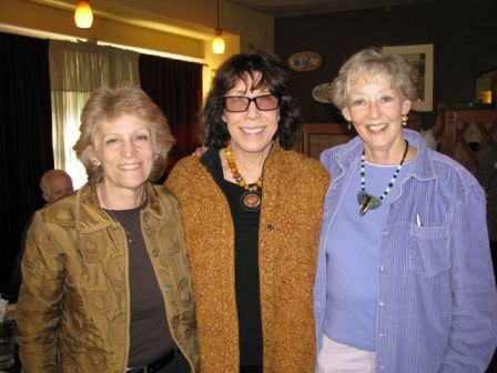 Lily Tomlin with FOWPZE coordinators
